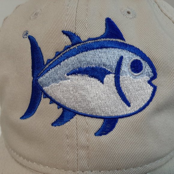 Southern Tide Logo Embroidered Dad Cap Relaxed Hat - Picture 3 of 7